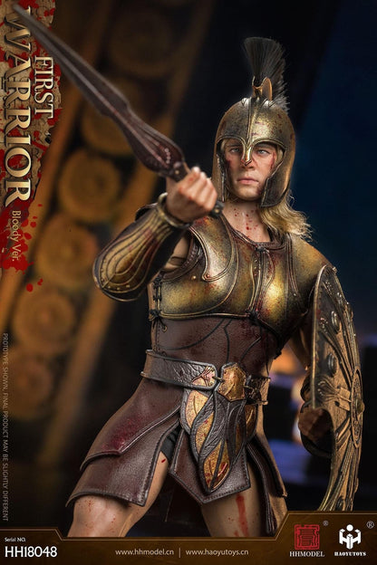 Pedido Figura First Greek Warrior (Bloody version) marca HaoyuToys HH18048 escala 1/6