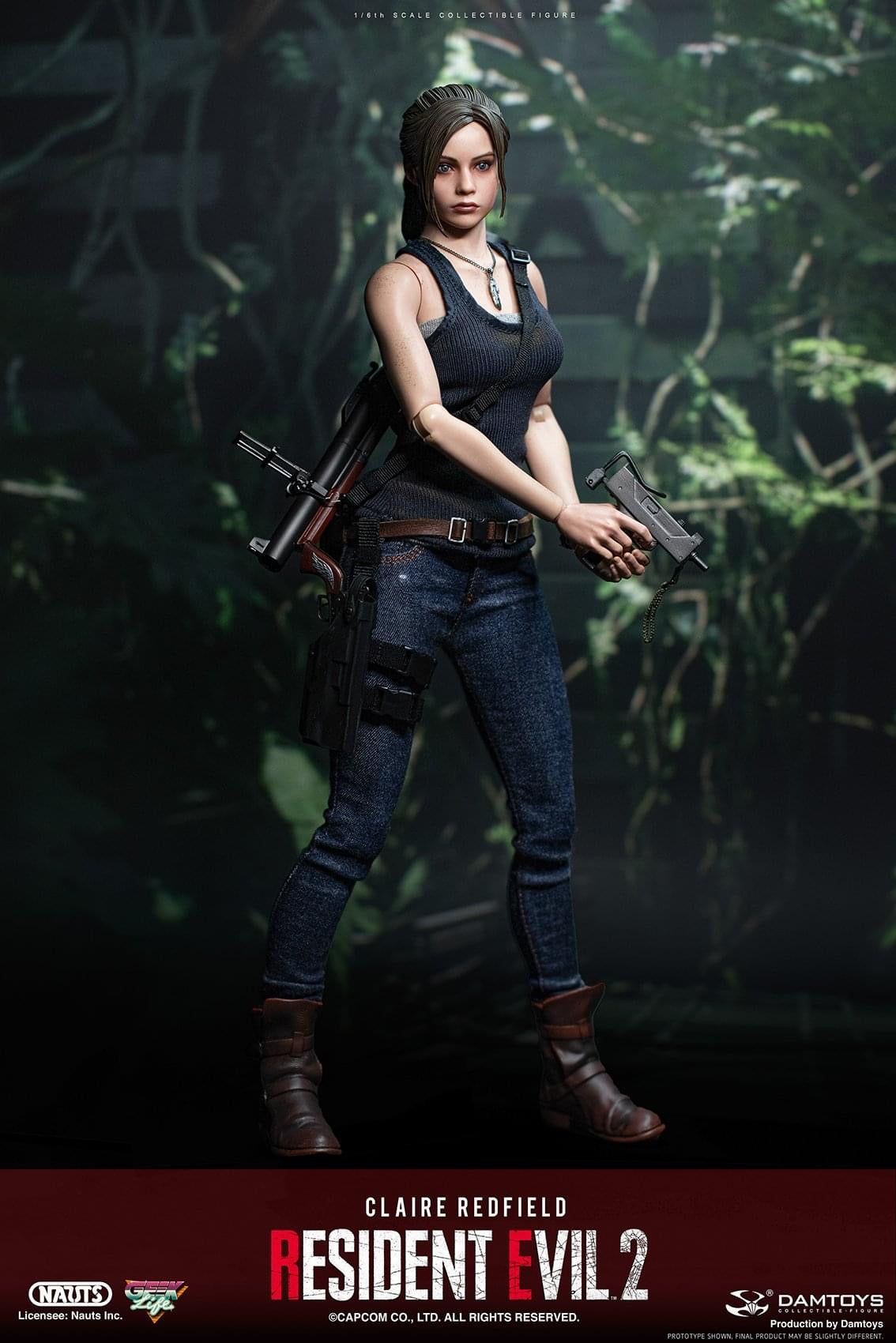 Pedido Figura Claire Redfield - Resident Evil 2 marca Damtoys DMS031 escala 1/6