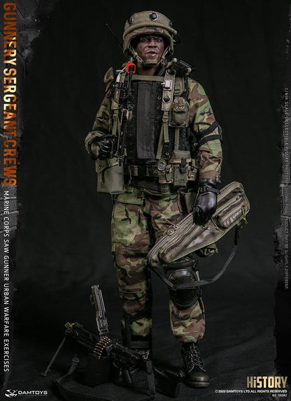 Pedido Figura Gunnery Sergeant Crews - USMC Urban Warfare marca Damtoys 78082 escala 1/6 (BACK ORDER)