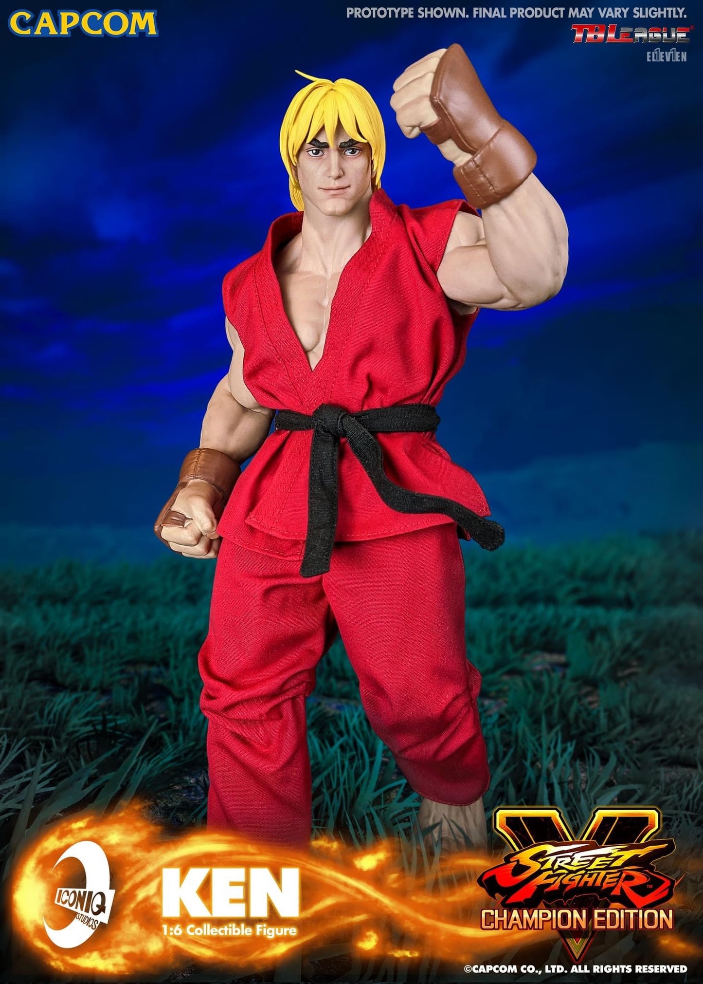 Pedido Figura KEN - Street Fighter V marca Iconiq Studios IQGS-04 escala 1/6