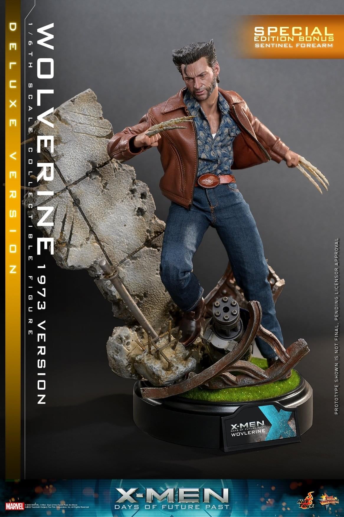 Pedido Figura Wolverine (1973 Version) Deluxe version EXCLUSIVE - X-Men: Days of Future Past marca Hot Toys MMS660 escala 1/6