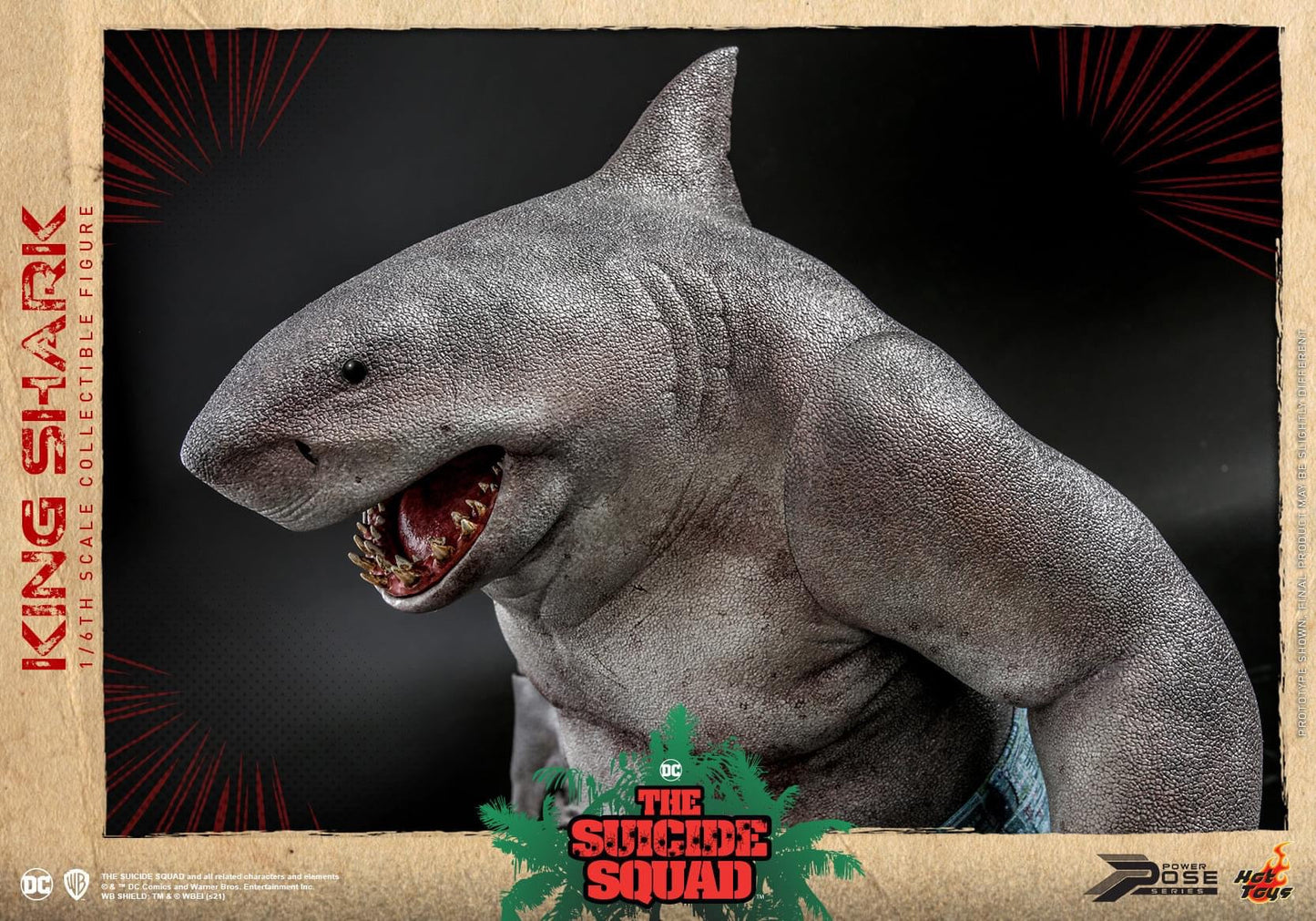 Pedido Figura King Shark - The Suicide Squad marca Hot Toys PPS006 escala 1/6