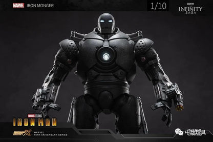 Pedido Figura Iron Monger (LED) - The Infinity Saga marca ZD Toys 1915-01 escala pequeña 1/10 (23 cm)