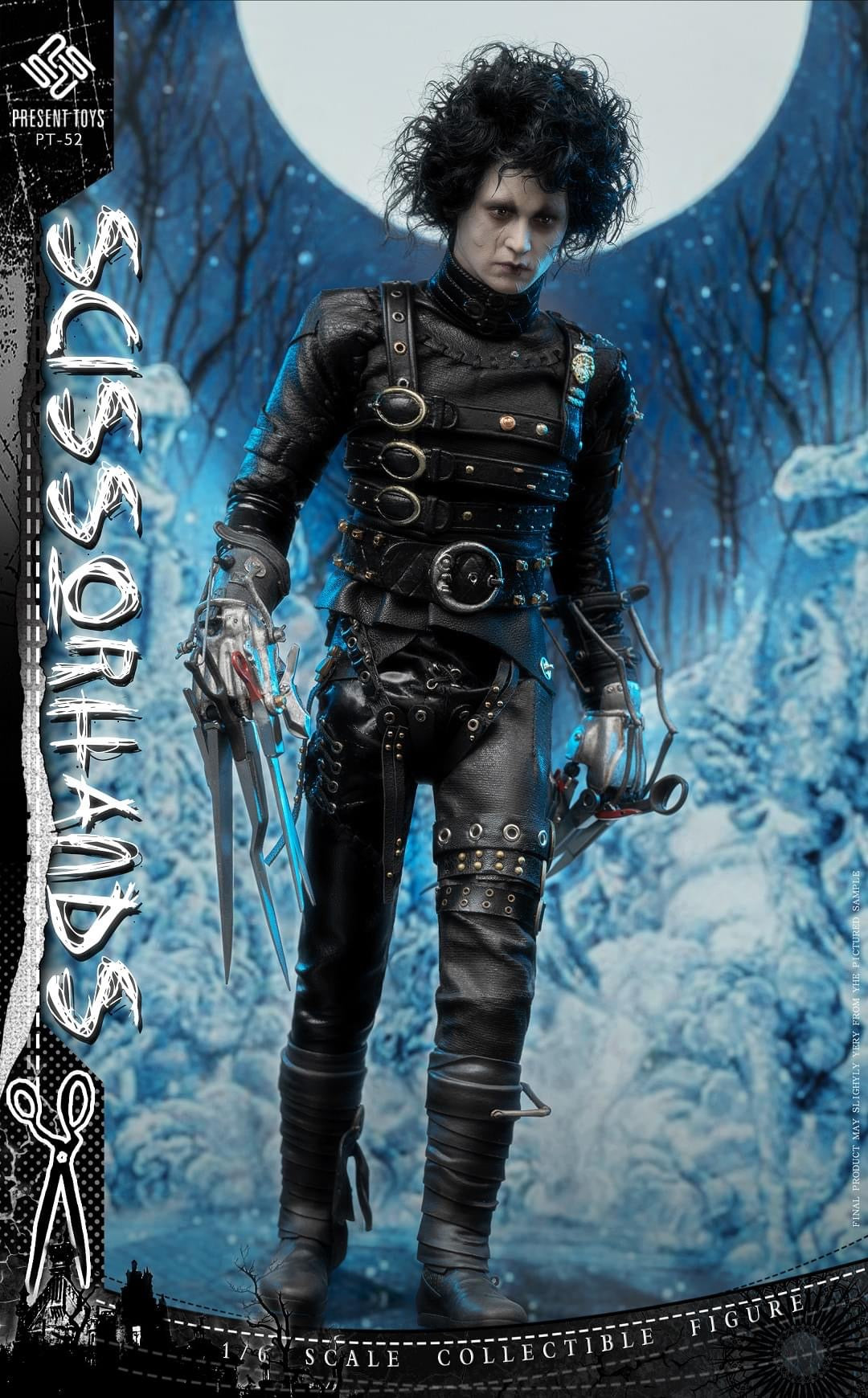 Preventa Figura Scissorhands marca Present Toys SP52 escala 1/6