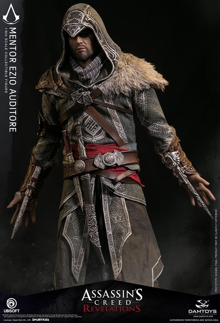 Pedido Figura (limitado) Mentor Ezio Auditore - Assassin's Creed Revelations marca Damtoys DMS014 escala 1/6 (BACK ORDER)