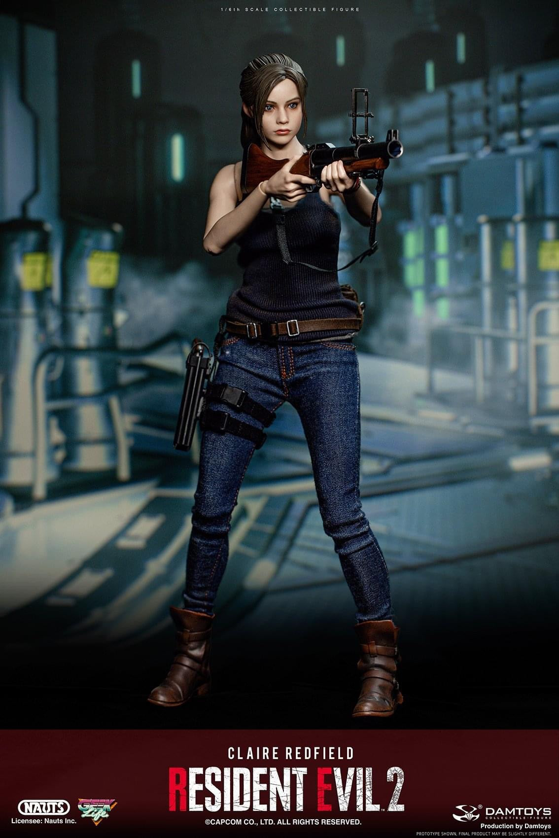 Pedido Figura Claire Redfield - Resident Evil 2 marca Damtoys DMS031 escala 1/6