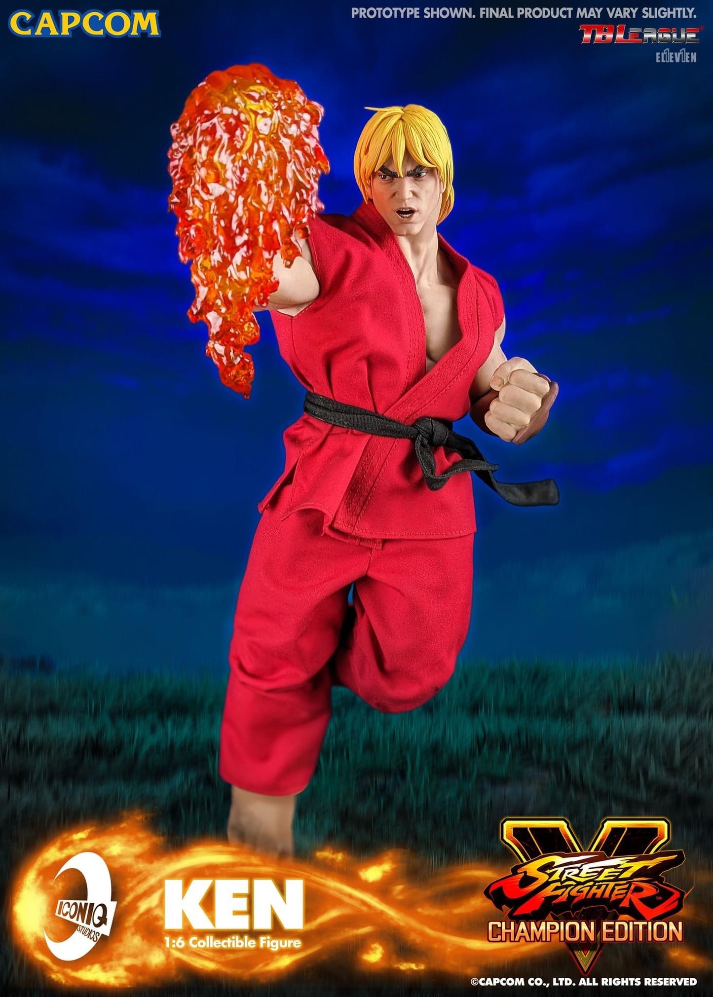 Pedido Figura KEN - Street Fighter V marca Iconiq Studios IQGS-04 escala 1/6