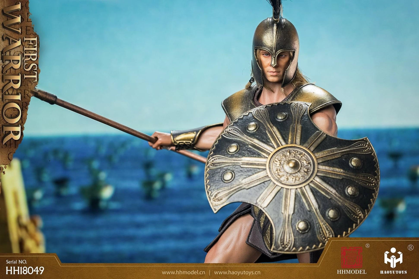 Pedido Figura First Greek Warrior (Clean version) marca HaoyuToys HH18049 escala 1/6