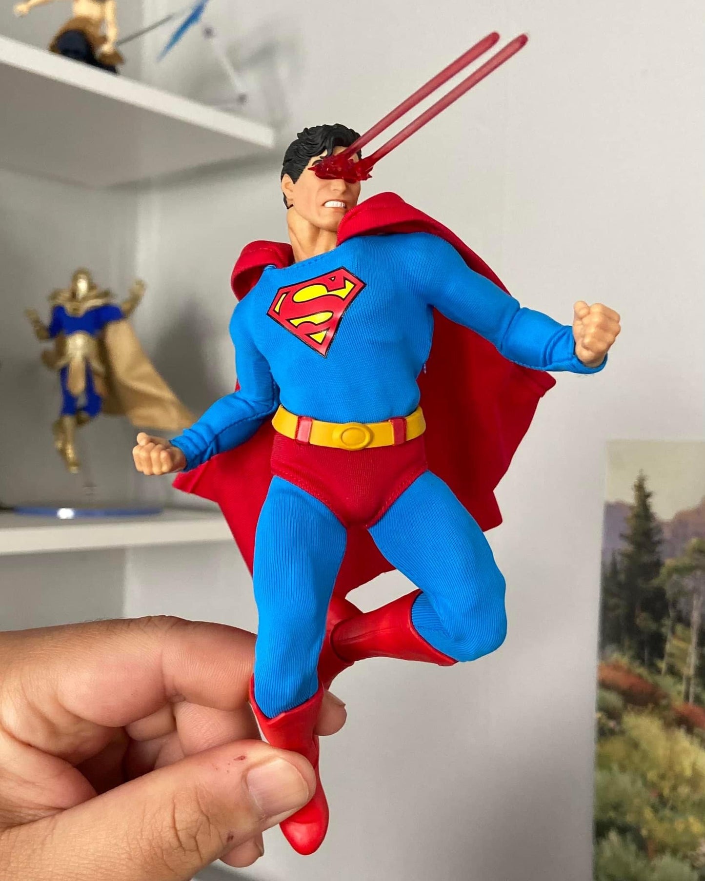 Pedido Figura Superman - Man of Steel Edition One:12 Collective marca Mezco Toyz 76553 escala pequeña 1/12