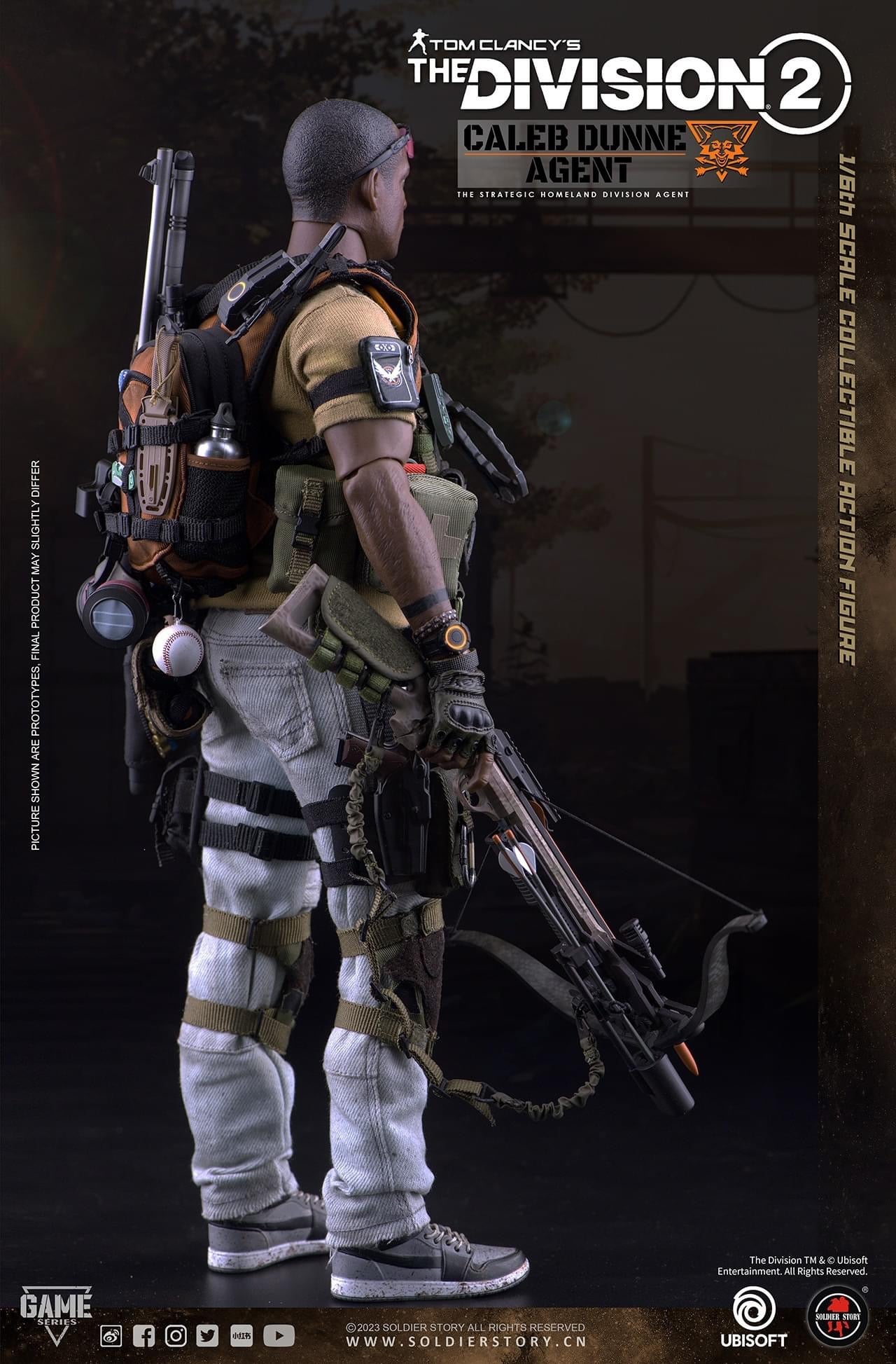 Preventa Figura Agent Caleb Dunne - Ubisoft The Division 2 marca Soldier Story SSG-008 escala 1/6