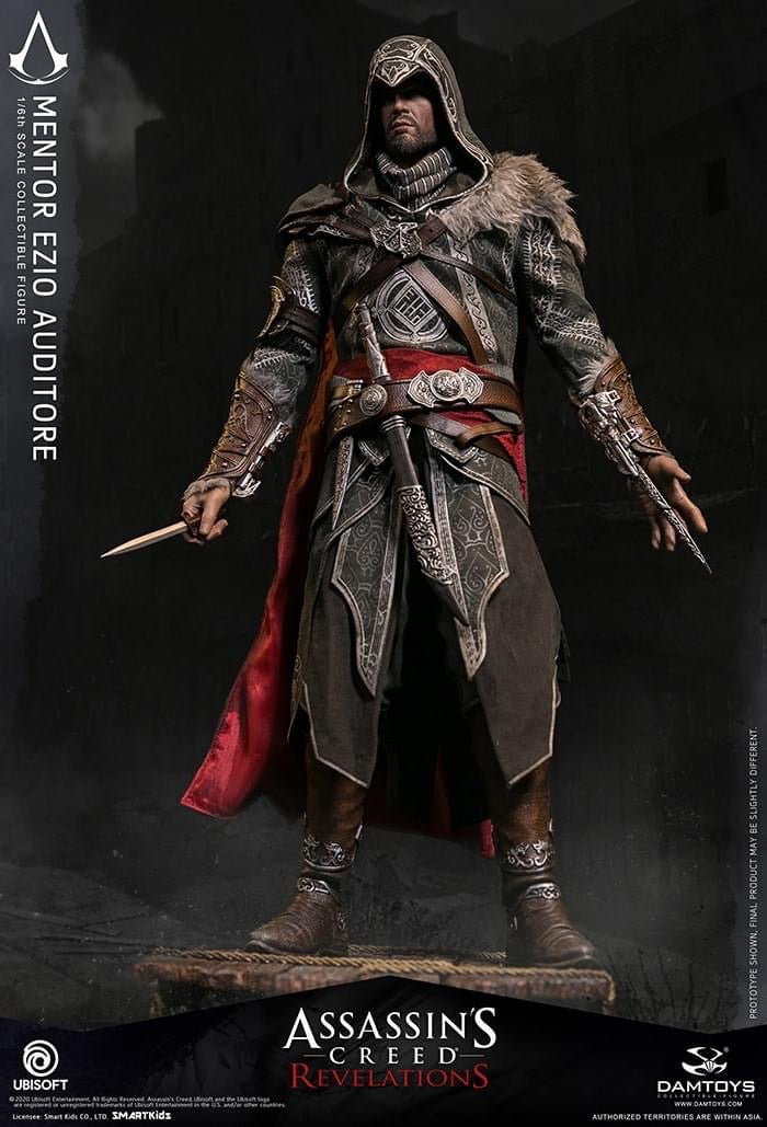 Pedido Figura (limitado) Mentor Ezio Auditore - Assassin's Creed Revelations marca Damtoys DMS014 escala 1/6 (BACK ORDER)