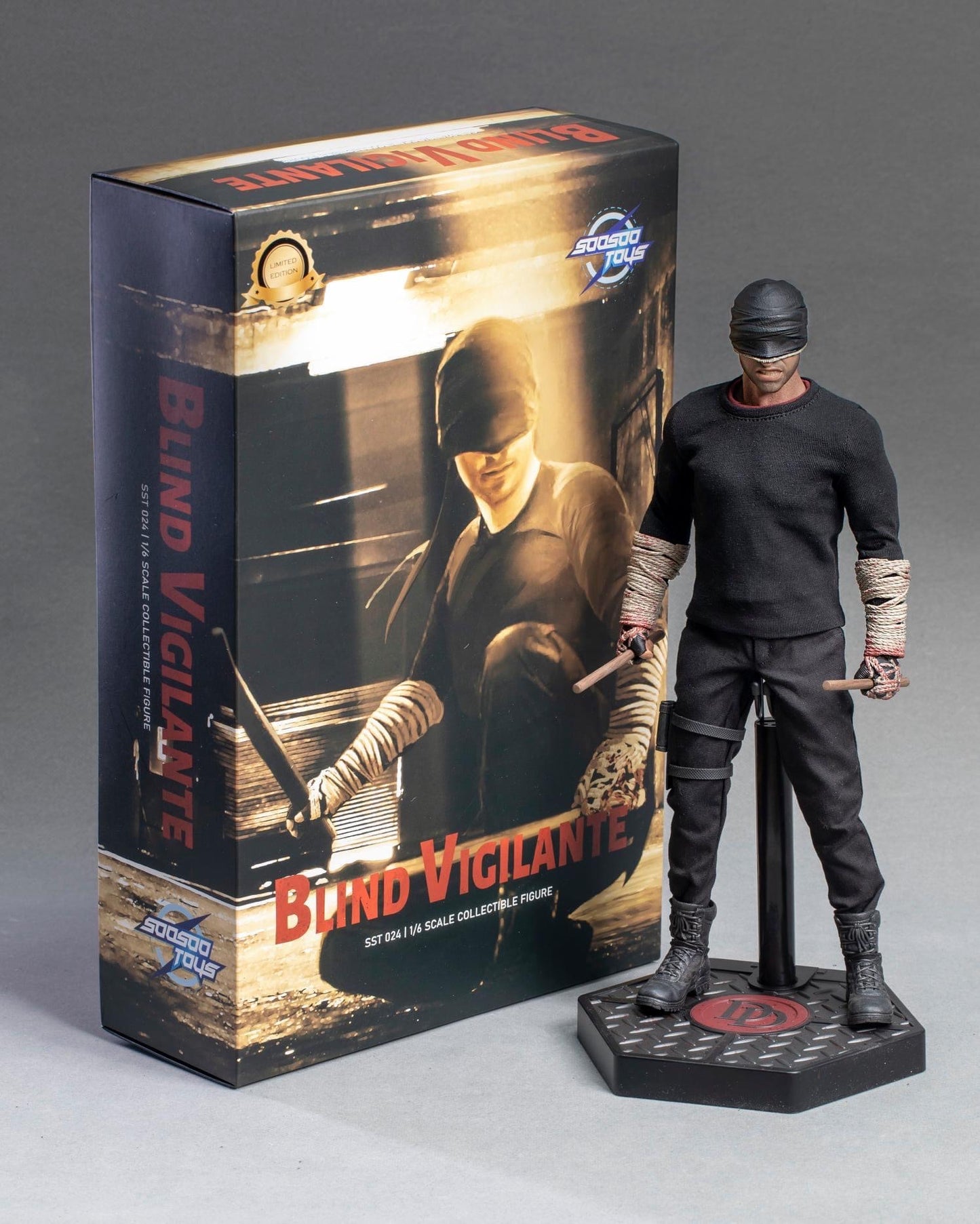 Pedido Figura (limitado) Blind Vigilante (LE 300 piezas) marca Soosootoys SST024 escala 1/6