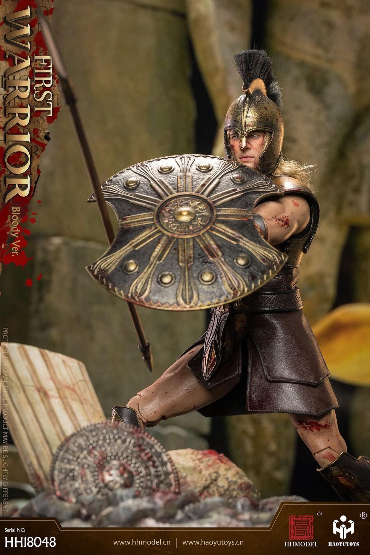 Pedido Figura First Greek Warrior (Bloody version) marca HaoyuToys HH18048 escala 1/6