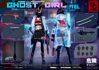 Pedido Figura Ghost Girl marca GDToys GD97004 escala 1/6