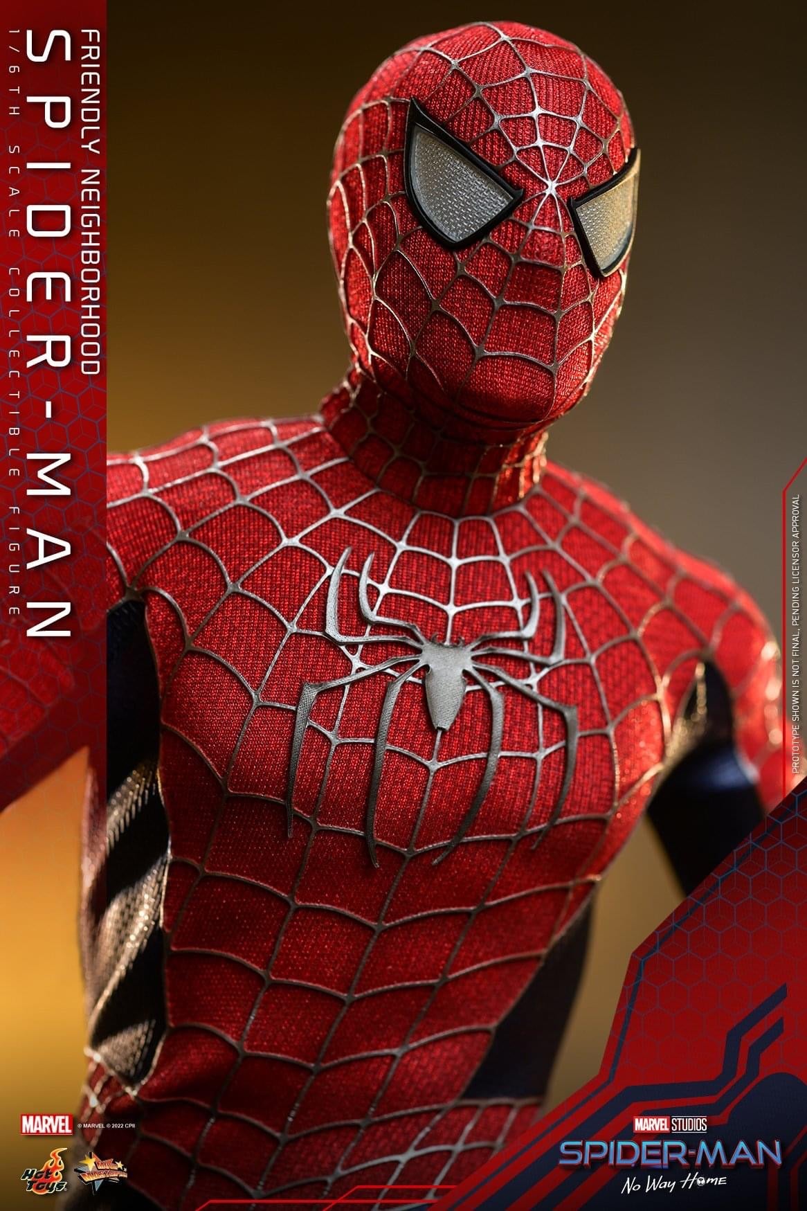 Preventa Figura Friendly Neighborhood Spider-Man - No Way Home marca Hot Toys MMS661 escala 1/6