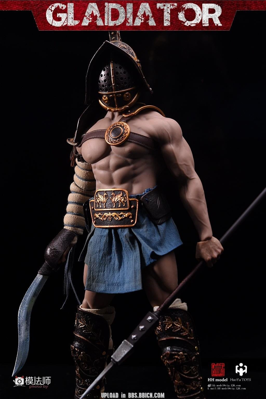 Pedido Figura Gladiator Hoplomachus marca HaoyuToys HH18033 escala 1/6