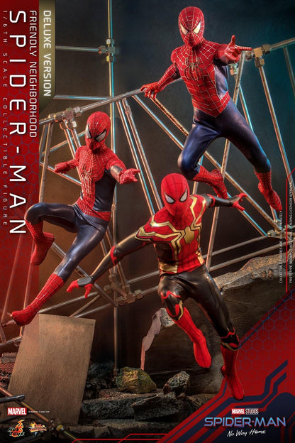 Preventa Figura Friendly Neighborhood Spider-Man (Deluxe version) - Spider-Man: No Way Home marca Hot Toys MMS662 escala 1/6