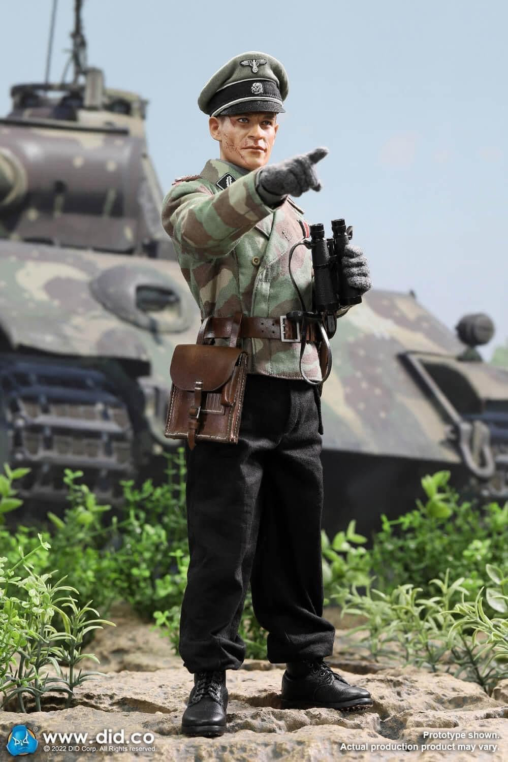 Pedido Figura WWII German Panzer Commander Jager marca DID D80160 escala 1/6