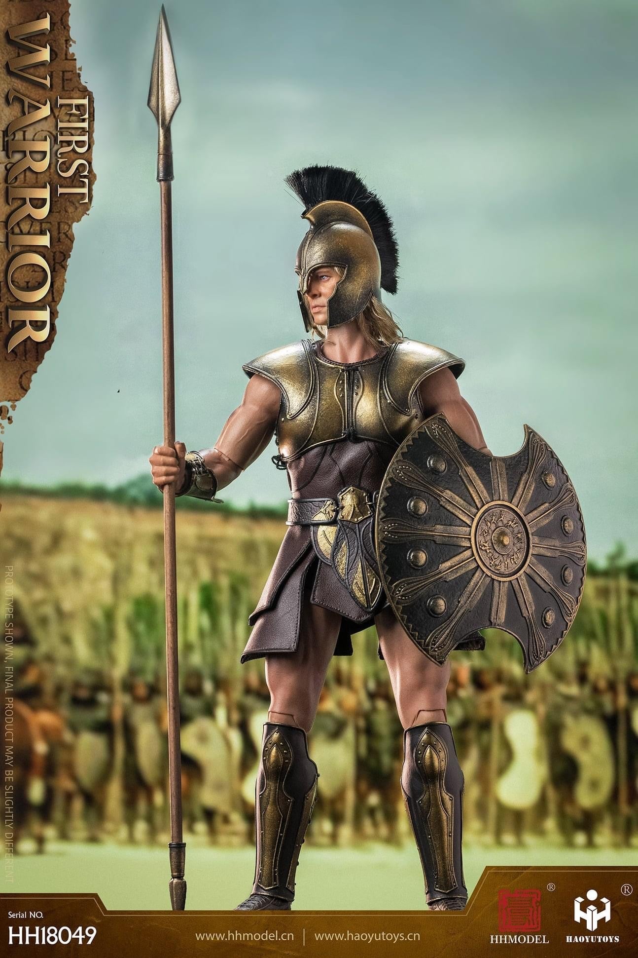 Pedido Figura First Greek Warrior (Clean version) marca HaoyuToys HH18049 escala 1/6