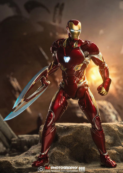 Pedido Figura DLX Iron Man Mark L (50) - Avengers: Infinity Saga marca Threezero 3Z0249 escala pequeña 1/12