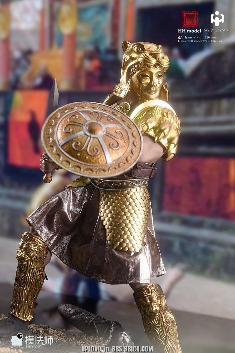 Pedido Figura (limitado) Gaul Warrior (Golden version) marca Haoyutoys HH18036B escala 1/6