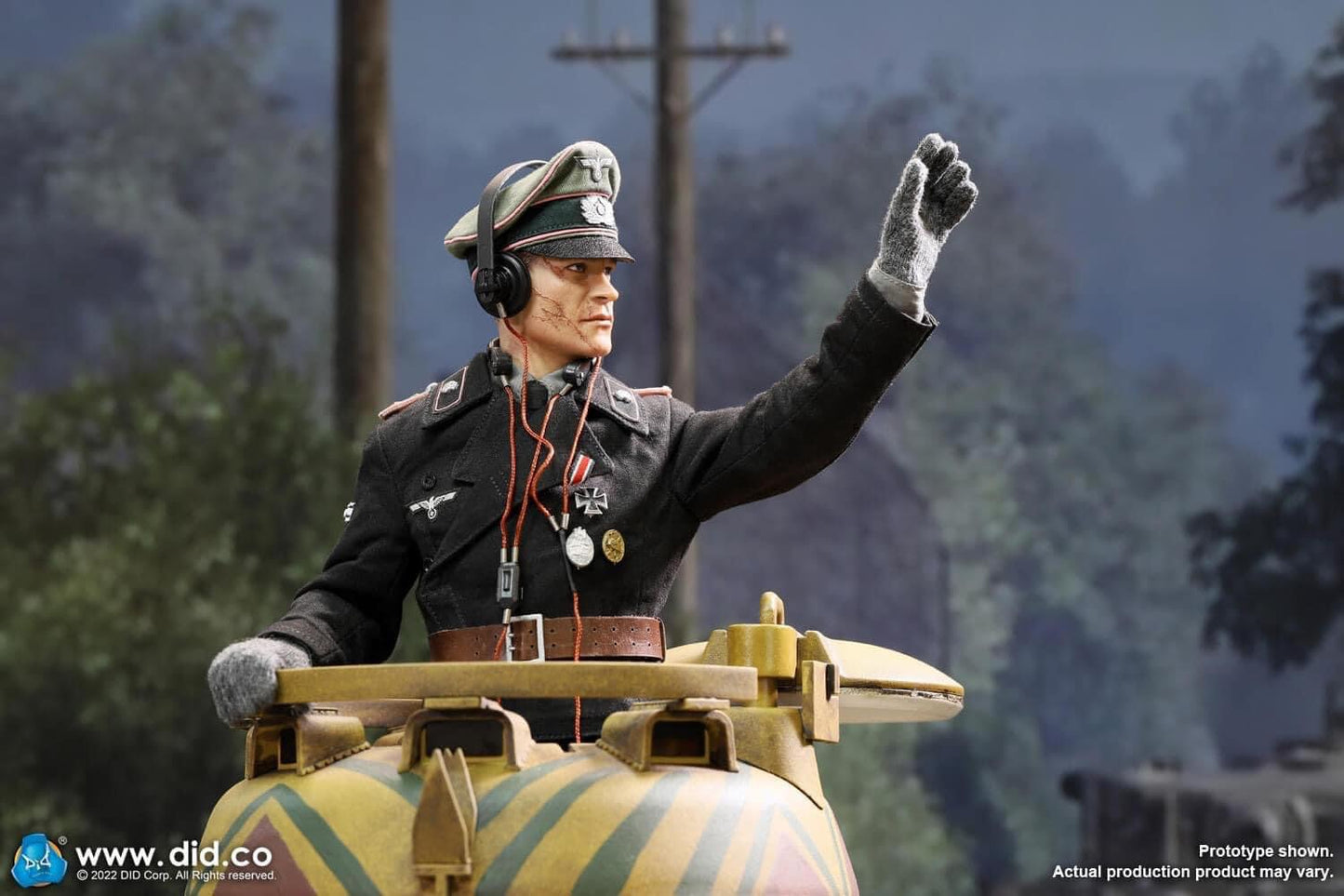 Pedido Figura WWII German Panzer Commander Jager marca DID D80160 escala 1/6