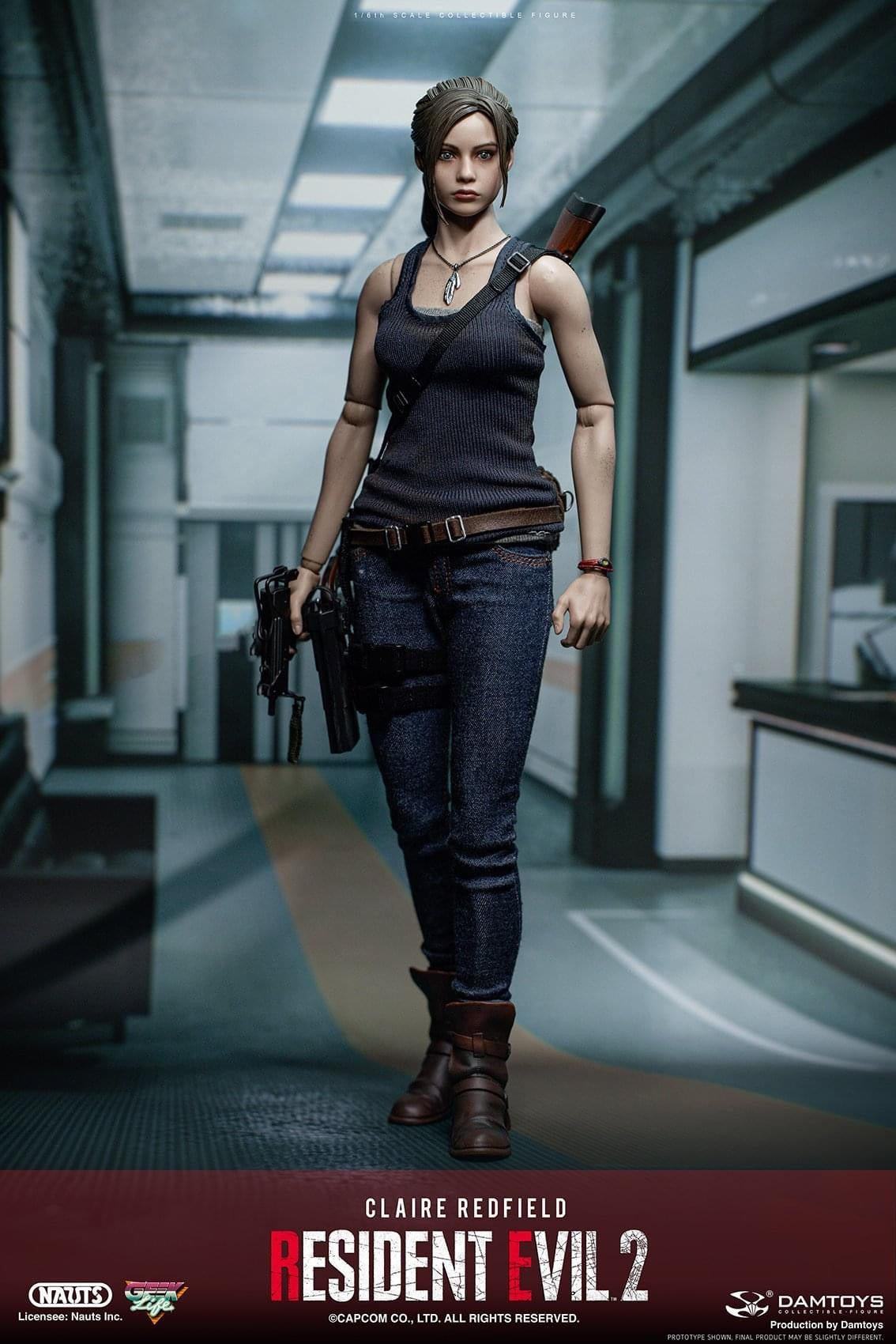 Pedido Figura Claire Redfield - Resident Evil 2 marca Damtoys DMS031 escala 1/6