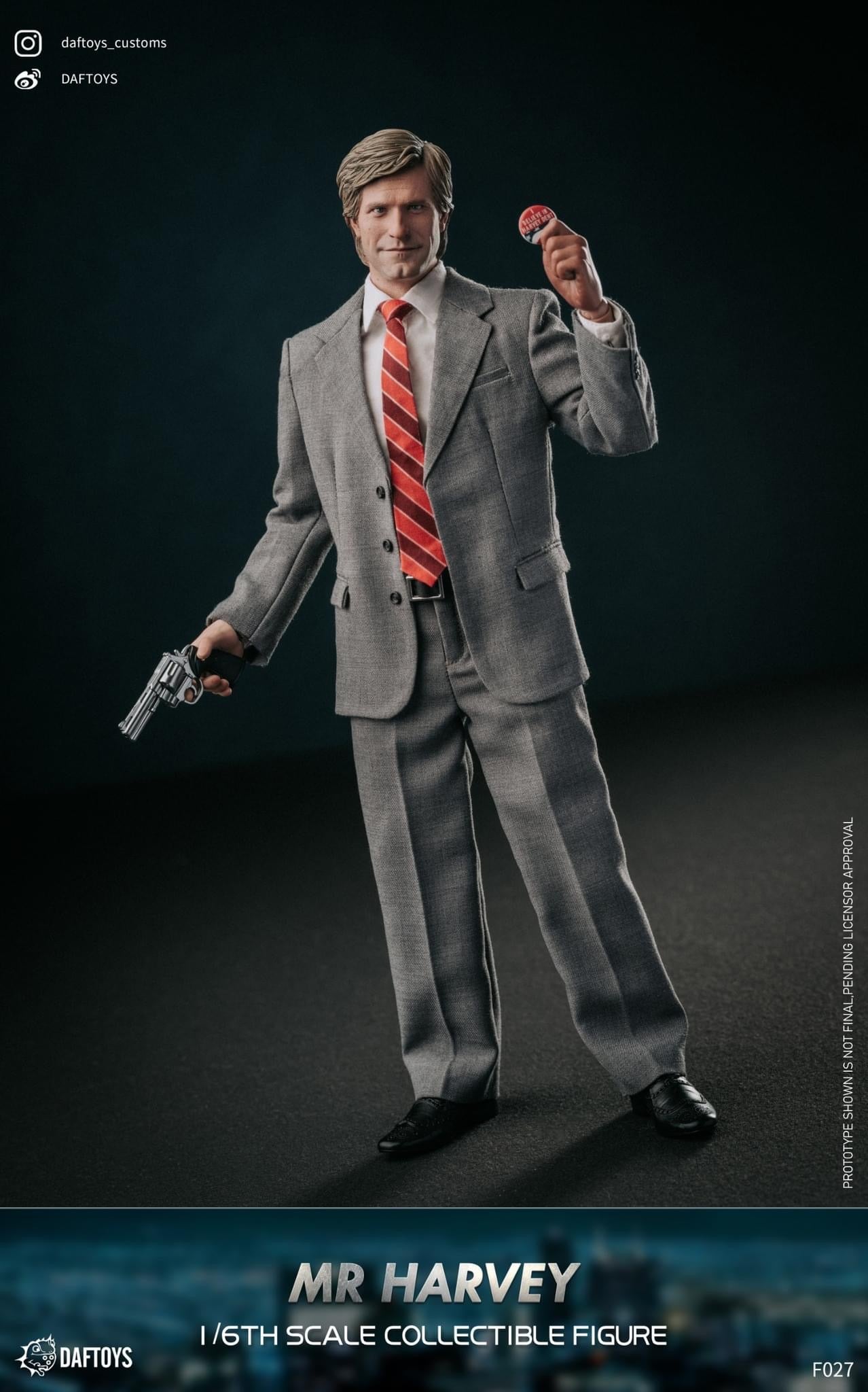 Preventa Figura Mr Harvey marca Daftoys F027 escala 1/6