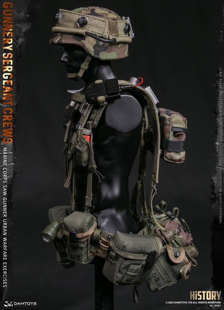 Pedido Figura Gunnery Sergeant Crews - USMC Urban Warfare marca Damtoys 78082 escala 1/6 (BACK ORDER)