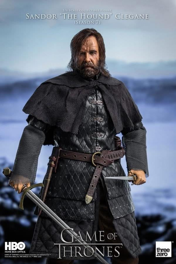 Pedido Figura Sandor “The Hound” Clegane - Game of Thrones Season 7 marca Threezero 3Z0302 escala 1/6