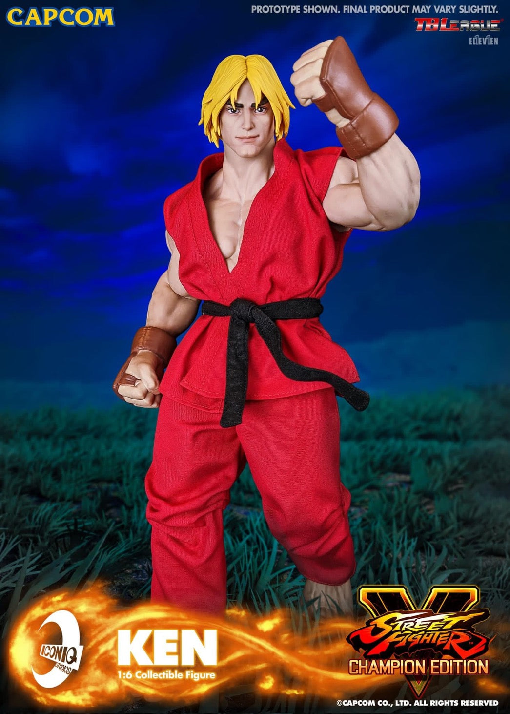 Pedido Figura KEN - Street Fighter V marca Iconiq Studios IQGS-04 escala 1/6