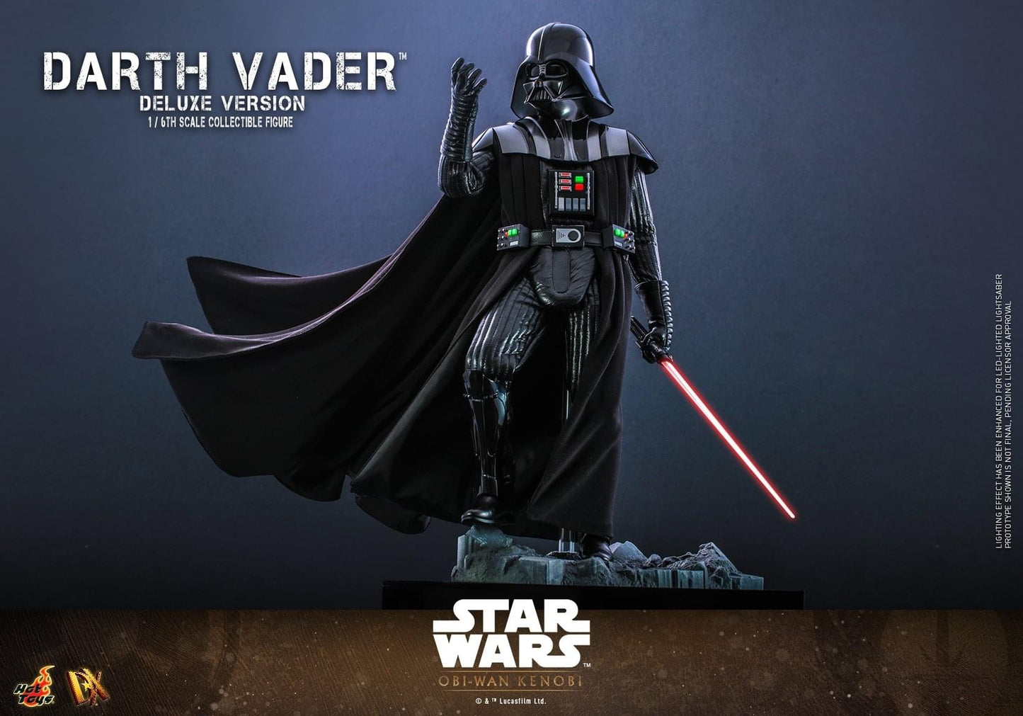 Preventa Figura Darth Vader (Deluxe version) - Star Wars™: Obi-Wan Kenobi Series marca Hot Toys DX28 escala 1/6