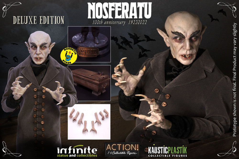 Pedido Figura Nosferatu - The 100th Anniversary (Deluxe version) marca Kaustic Plastik escala 1/6