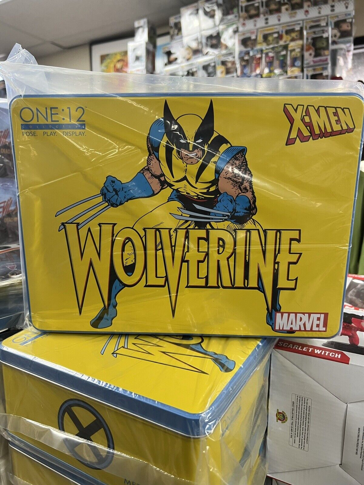 Pedido Figura Wolverine Deluxe Steel Box Edition - Marvel One:12 Collective marca Mezco Toyz 76536 escala pequeña 1/12