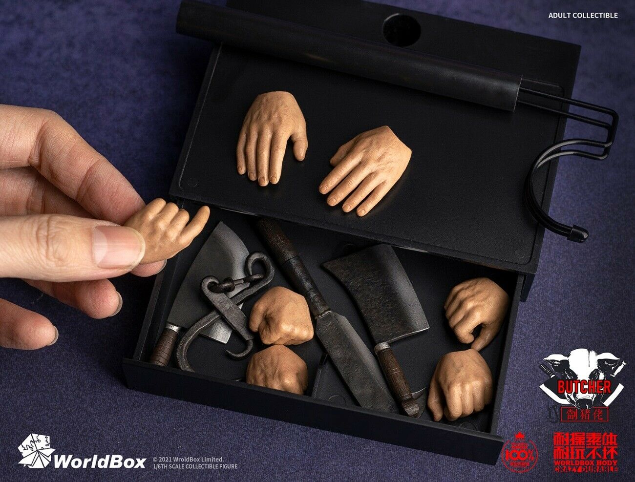 Pedido Figura Gangster Butcher marca Worldbox AT033 escala 1/6