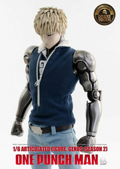 Pedido Figura Genos en One Punch Man temporada 2 marca Threezero escala 1/6