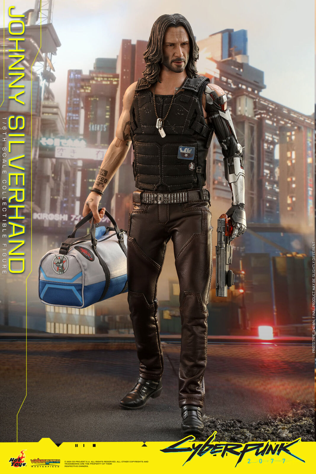 Pedido Figura Johnny Silverhand - Cyberpunk 2077 marca Hot Toys VGM47 escala 1/6