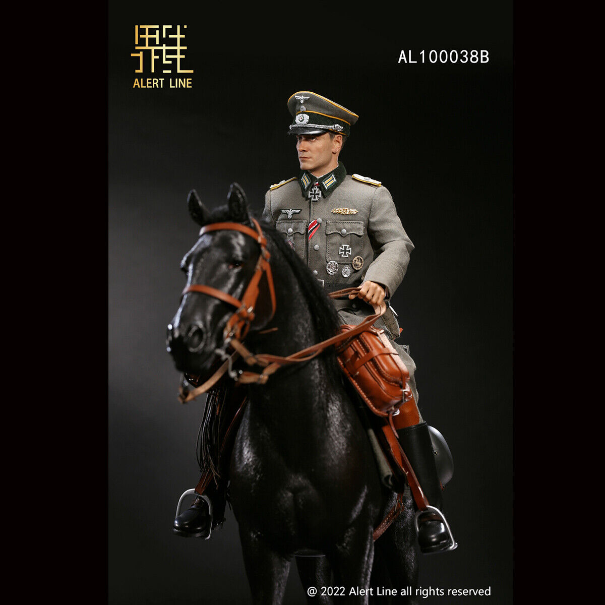 Pedido Figura WWII German Cavalry Officer marca Alert Line AL100039 escala 1/6