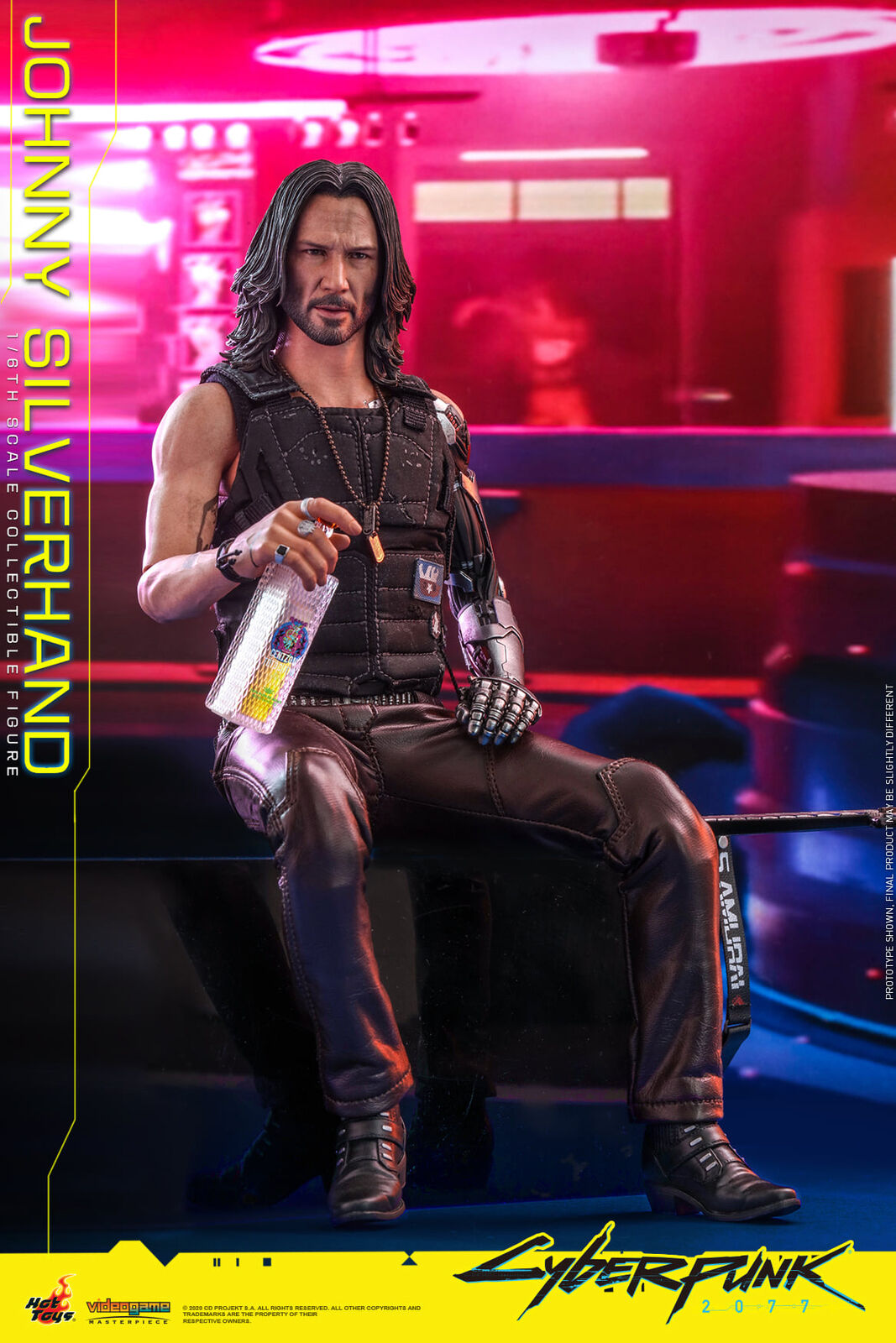 Pedido Figura Johnny Silverhand - Cyberpunk 2077 marca Hot Toys VGM47 escala 1/6