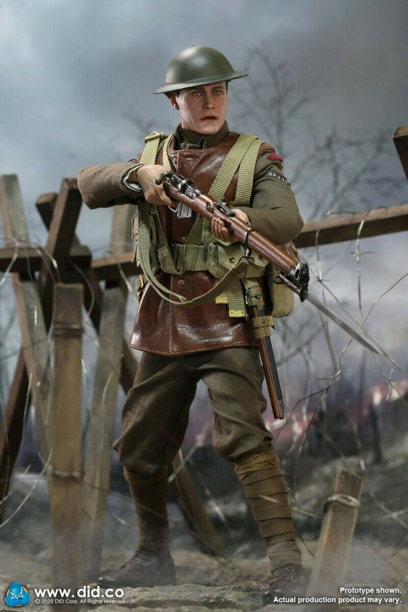 Pedido Figura WWI British Infantry Lance Corporal William 1917 marca DID B11011 escala 1/6