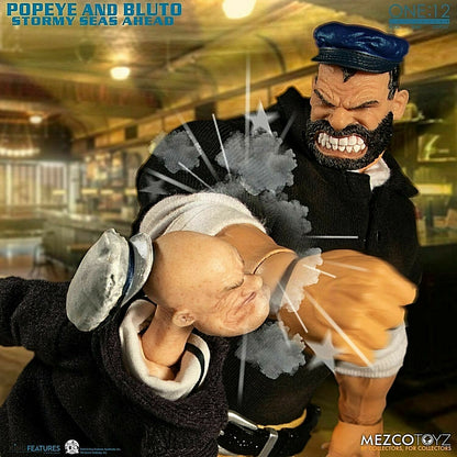 Pedido Figuras Popeye & Bluto - Deluxe Boxed Set: Stormy Seas Ahead marca Mezco escala pequeña 1/12