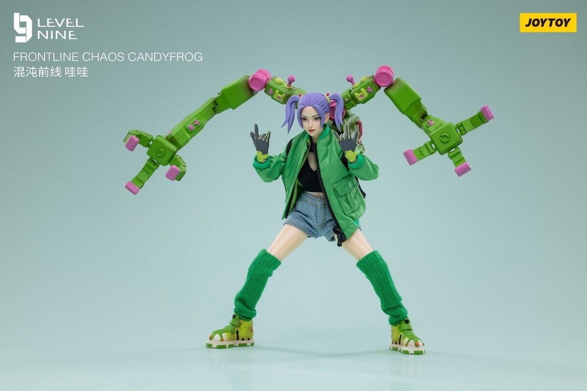 Pedido Figura Candyfrog Hacker - Frontline Chaos marca JOYTOY JT3358 escala pequeña 1/12