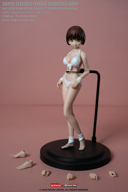 [PEDIDO] Cuerpo Femenino T02 Anime Pale (2 versiones) marca TBLeague escala pequeña 1/12