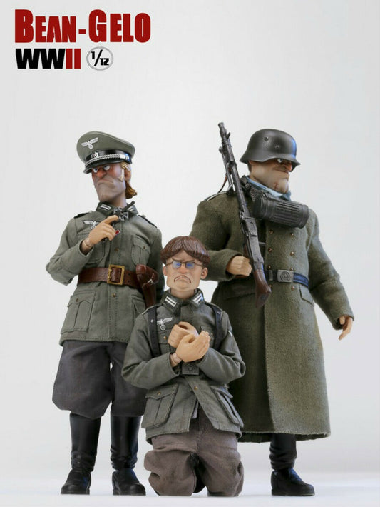 Pedido Figuras Bean Gelo WWII (BGS004 Brand, BGS005 Kahn, BGS006 Hans) marca Poptoys escala pequeña 1/12