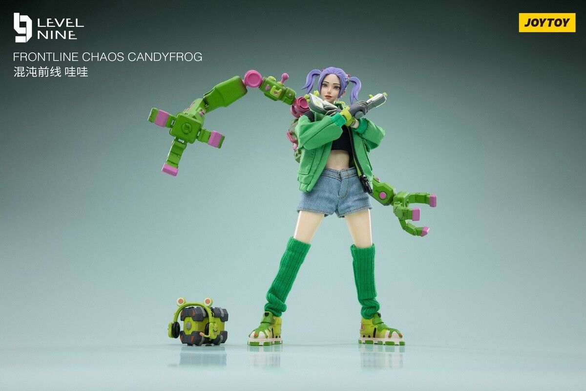 Pedido Figura Candyfrog Hacker - Frontline Chaos marca JOYTOY JT3358 escala pequeña 1/12