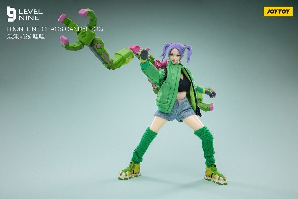 Pedido Figura Candyfrog Hacker - Frontline Chaos marca JOYTOY JT3358 escala pequeña 1/12