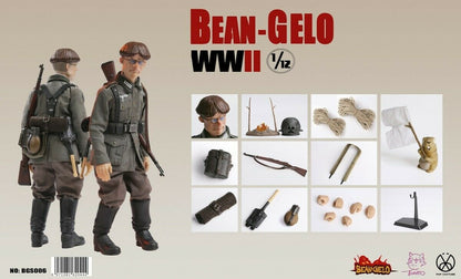 Pedido Figuras Bean Gelo WWII (BGS004 Brand, BGS005 Kahn, BGS006 Hans) marca Poptoys escala pequeña 1/12