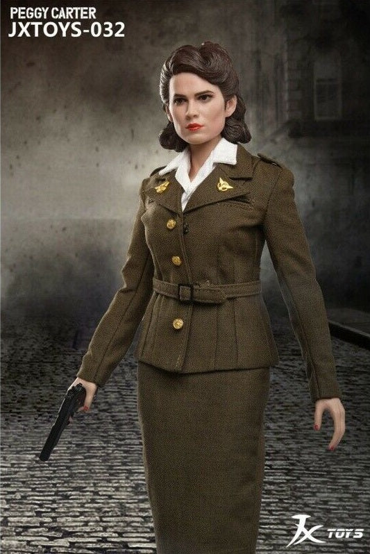 Pedido Figura Peggy Carter marca JXToys JX032 escala 1/6