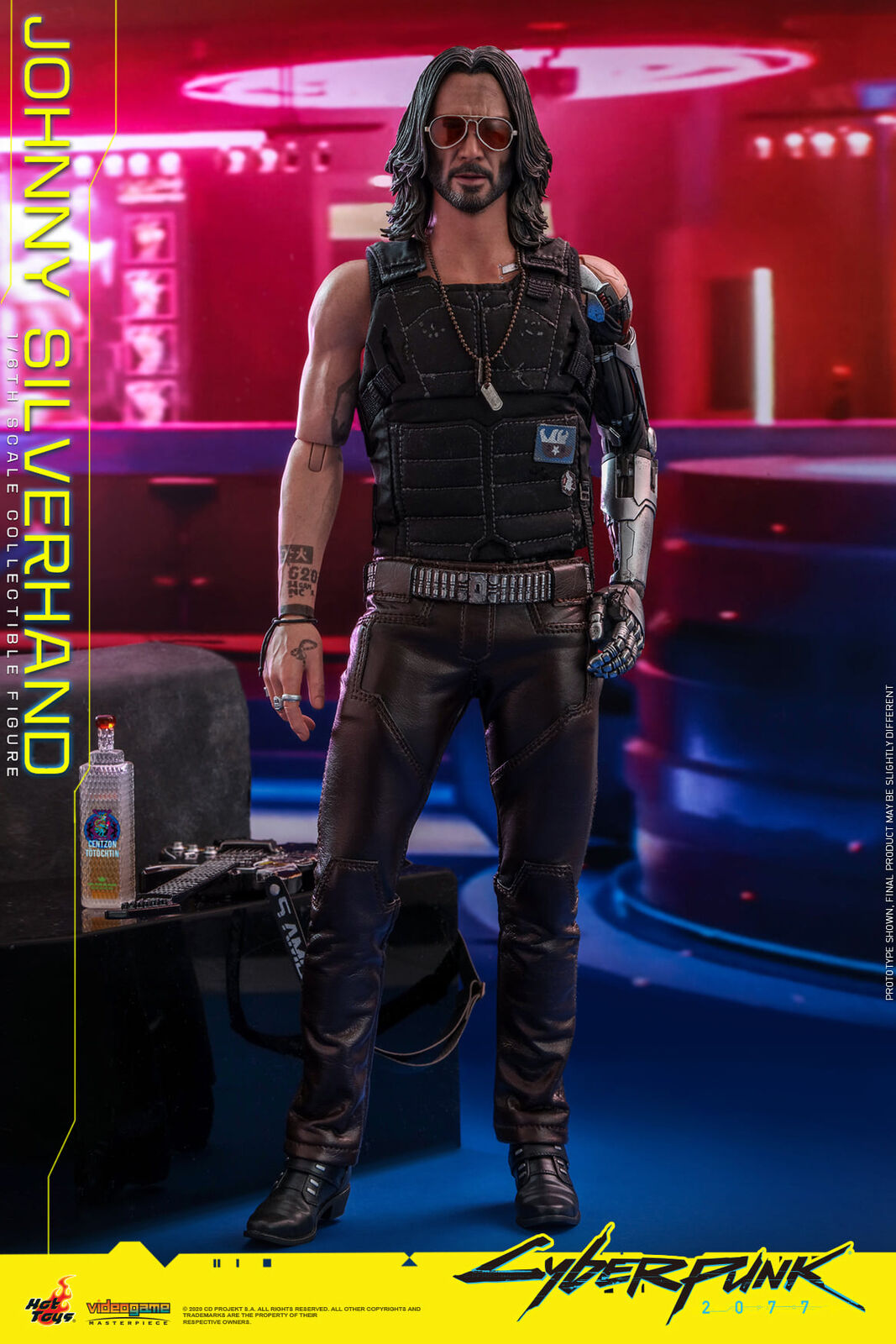 Pedido Figura Johnny Silverhand - Cyberpunk 2077 marca Hot Toys VGM47 escala 1/6