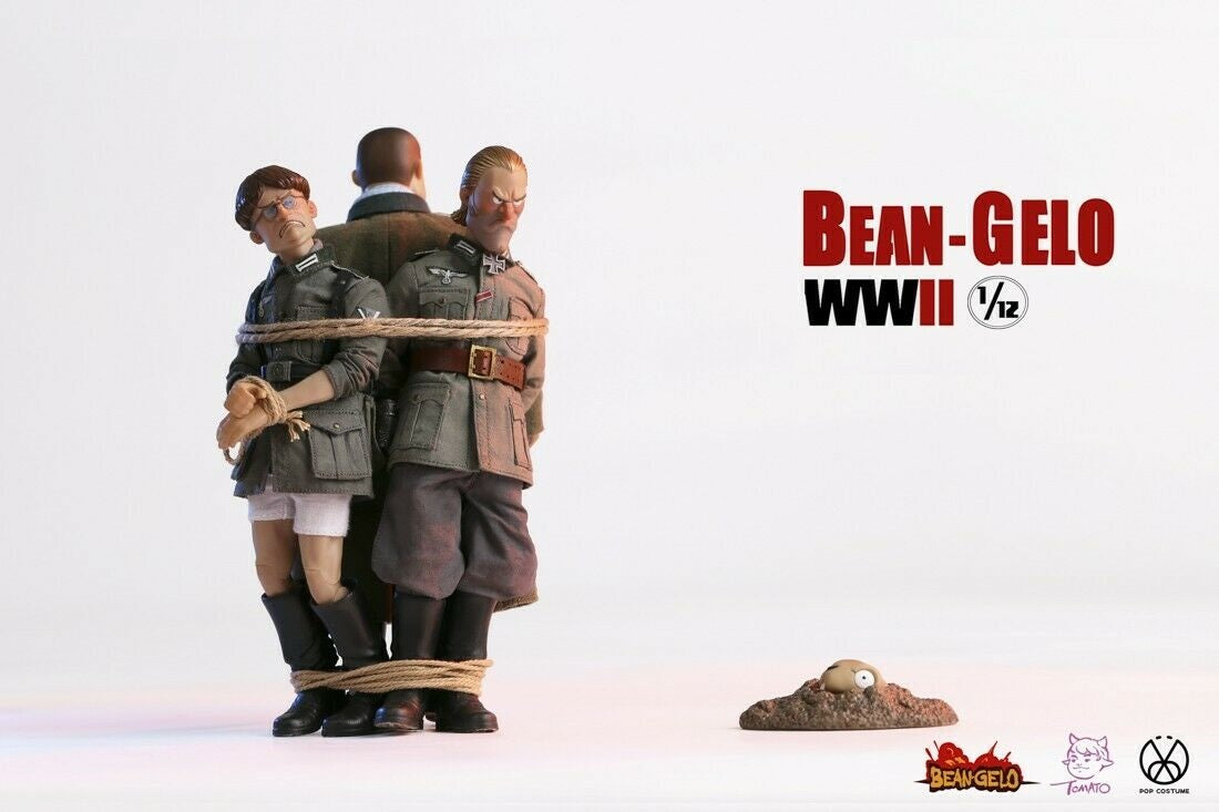 Pedido Figuras Bean Gelo WWII (BGS004 Brand, BGS005 Kahn, BGS006 Hans) marca Poptoys escala pequeña 1/12